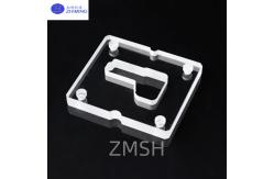 China Custom Shaped Fused Quartz Plates With Through Holes Optical supplier