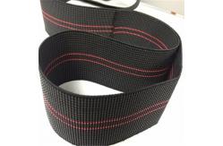 China Furniture components  Elastic Webbing 60%-70% Elongation High Strength supplier
