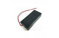 China XH2.54 Connector Two 18650 Battery Holder Box With Cover supplier