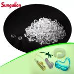 ISO9001 Clear Thermoplastic Rubber TPR Plastic Material SEBS 0 Shore OO~35 Shore A for sale