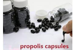 China Beekeeping Natural Organic Bee Propolis Capsules Propolis extract soft capsule supplier