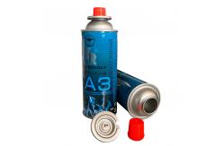China 227g Portable Gas Cartridge Valve With Red Cover General Application Tin Cans supplier
