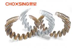 China Durable Anti Rust Upholstery Zig Zag Springs 8 Gauge 20'' Round Furniture Hardware supplier