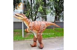 China Animatronic Simulated Realistic Dinosaur Costume for Amusement Theme Park supplier