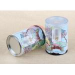 Air Proof Food Grade Paper Composite Cans Green Tea Can Reusable Anti - Rust