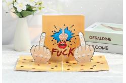 China Customized Thumbs Up Musical Cards Touch Of Fun To Your Greetings supplier