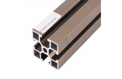 China OEM Service Customized T-slot Aluminum Extruded Profile And Square Industrial Aluminum Alloy supplier