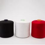 Colors High Tenacity 40/2 100% Ring Spun Dyed Polyester Yarn For Sewing Thread for sale