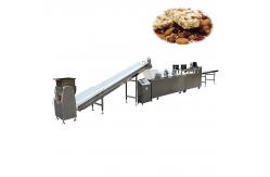 China Hard Protein Bar Making Machine / Hard Peanut Bar Processing Line supplier
