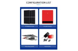 China Roof Mounting On Grid Solar Power System 50KW 60KW MPPT Commercial supplier