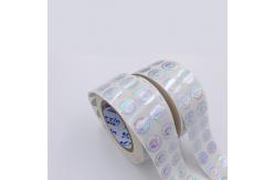 China Custom Holographic Stickers Printing 3D Hologram Labels With Design Non-Transferable supplier