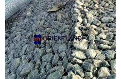 China Woven Mesh Gabions  Gabion  For River And Canal Training Works supplier