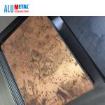 4mm Copper Metal Composite Panel Sheet Aluminium Indoor 1000mm for sale