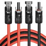 5ft 10 Awg 6mm2 Solar Panel Extension Cable Pntech for sale