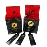 Wholesale Price Luxury Honey Box And Films Packaging Whole Set Wooden Honey Pills Gold Black Bull Male Enhancement for sale