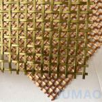Customizable Ornadental Architectural Screen Mesh Galvanized Finish