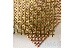 China Customizable Ornadental Architectural Screen Mesh Galvanized Finish supplier