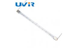 China UVIR Quartz Infrared Lamps , 235V 1000W Quartz Glass Heater for blowing machine supplier
