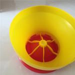 3kg 6kg 8kg Plastic Poultry Feeder Chicken Feeding Line Parts Yellow Red for sale