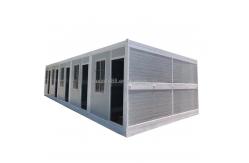 China Compact Foldable Container House Easy Cleaning for long term use supplier