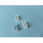 10x5x4mm Rectangular Groove Quartz Base Precision Milled Slot For Optical Component Positioning