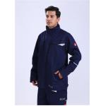 280gsm 60% Modacrylic Flame Retardant Workwear Jacket For Mining