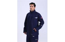 China 280gsm 60% Modacrylic Flame Retardant Workwear Jacket For Mining supplier