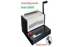 China Plastic Comb Electric Punching Binding Machine Desktop Notebook 35 Sheets supplier