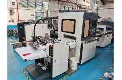 China Automatic Rigid Cardboard Arts Cake Box Making Machine With Box Case supplier
