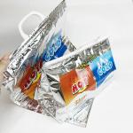 Plastic Silver Custom Disposable Hot Cold Thermal Bag For Frozen Food for sale