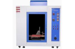 China Keystroke Rubber Test Chamber Glow Wire Combusting Vertical Flammability Tester supplier
