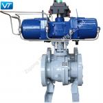 4 WCB Pneumatic Operated Ball Valve F316 STL Seat Class 300 for sale