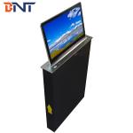 Intelligent paperless conference system whole aluminum alloy motorized monitor lift with 15.6 inch monitor for sale