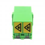 FTTH LC Duplex Fiber Optic Adapter with Flip Auto Shutter for sale