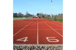 China 13mm Spray Coat System Running Track UV Resistant Eco Runway supplier