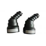 EPDM Fuel Liquid Plastic Quick Connectors 15.82mm 45 Degree for sale