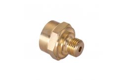China Customized Lathe Machine Central Spare Brass Ra3.2 CNC Milling Parts supplier