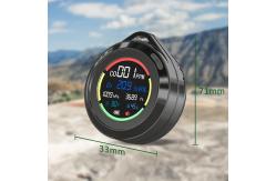 China Outdoor Portable Carbon Monoxide Alarm Gas Digital Co Detector Rechargable supplier