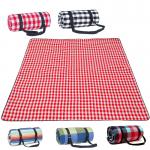 Mini Size Plaid Lightweight Picnic Blanket For Camping / Travelling for sale