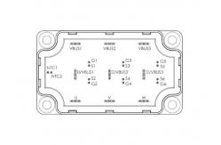 China Automotive IGBT Modules MSCSM120TAM16CTPAG 728W Discrete Semiconductor Modules supplier