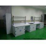 PP Structure Lab Tables And Furnitures 8-10mm Worktops Anti Corrosive Reagent Shelf for sale