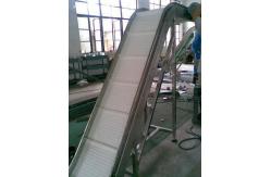 China                  High Efficiency Large Angle Inclined Pellet Belt Conveyor for Jelly              supplier