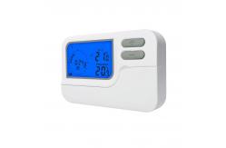 China Underfloor Digital Temperature Controller Wireless Room Programmable Thermostat , Wireless Home Thermostat supplier