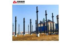 China Cold Storage Warehouse Steel Structure Building Construction Metal Panel Insulated supplier