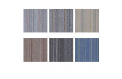 China Nylon Surface PVC Backing Modular Carpet Tiles 4.5mm Thickness supplier