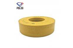 China 10S Yellow Polishing Wheel For Glass Edge Polishing Processing supplier