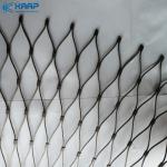 Construction Diamond Decorative Woven Wire Mesh for sale