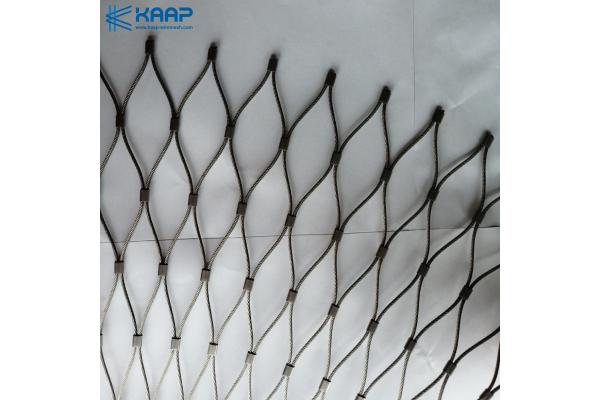 Construction Diamond Decorative Woven Wire Mesh