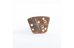 China ASL Trapezoid  1/4PCD Single Bar  Magnetic Connection Diamond Grinding Shoes non-threaded supplier