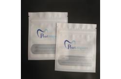 China MOPP PE Clear Aligners Plastic Pouches Packaging Three Side Seal Vmpet supplier